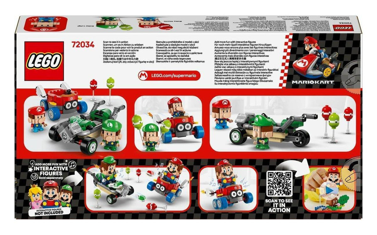 LEGO® Super Mario™ Mario Kart™ – Baby Mario vs. Baby Luigi 72034 – 321 Pieces