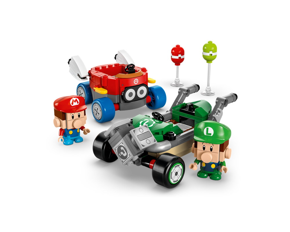 LEGO® Super Mario™ Mario Kart™ – Baby Mario vs. Baby Luigi 72034 – 321 Pieces