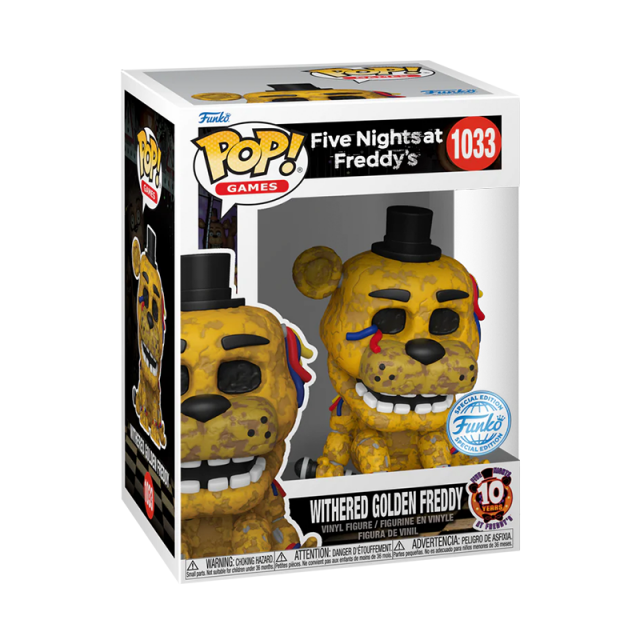 Funko POP! Games: Five Night'S at Freddy'S  - Withered Freddy -Figure 1033
