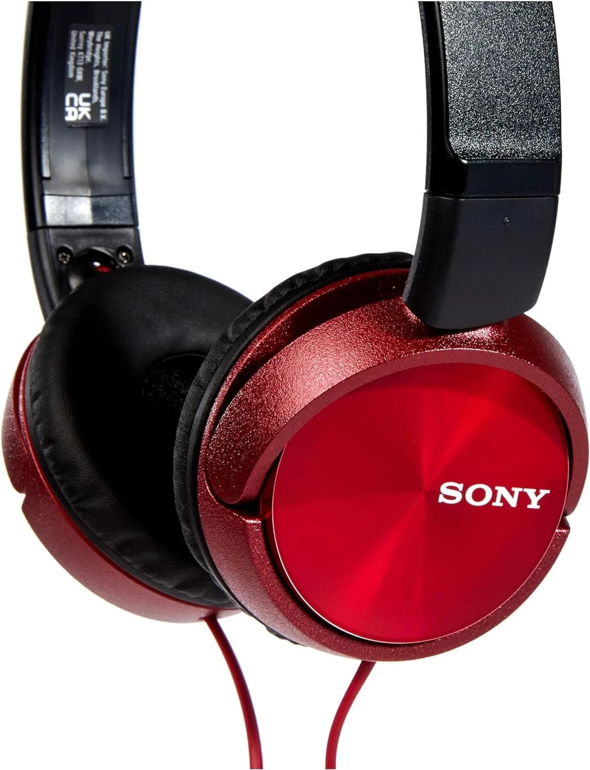Sony MDR-ZX310 Foldable Headphones - Metallic Red Metallic Red Single