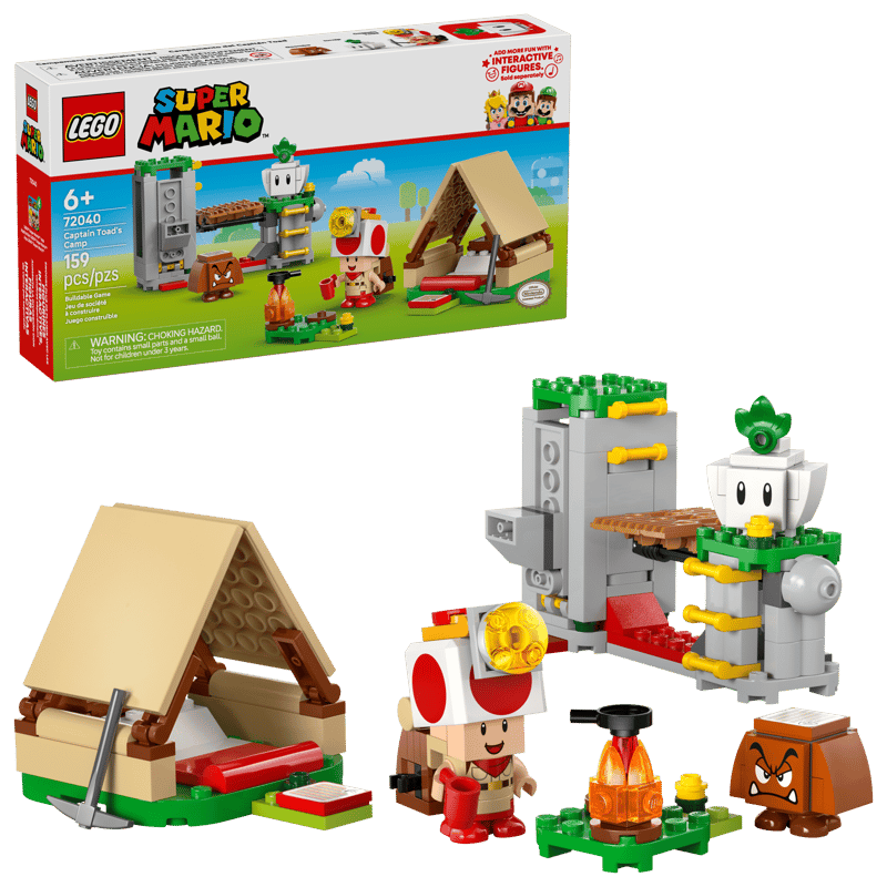 LEGO® Super Mario™ Captain Toad’s Camp 72040 – 159 Pieces