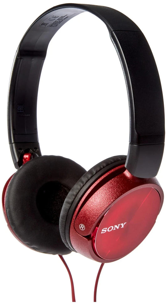 Sony MDR-ZX310 Foldable Headphones - Metallic Red Metallic Red Single
