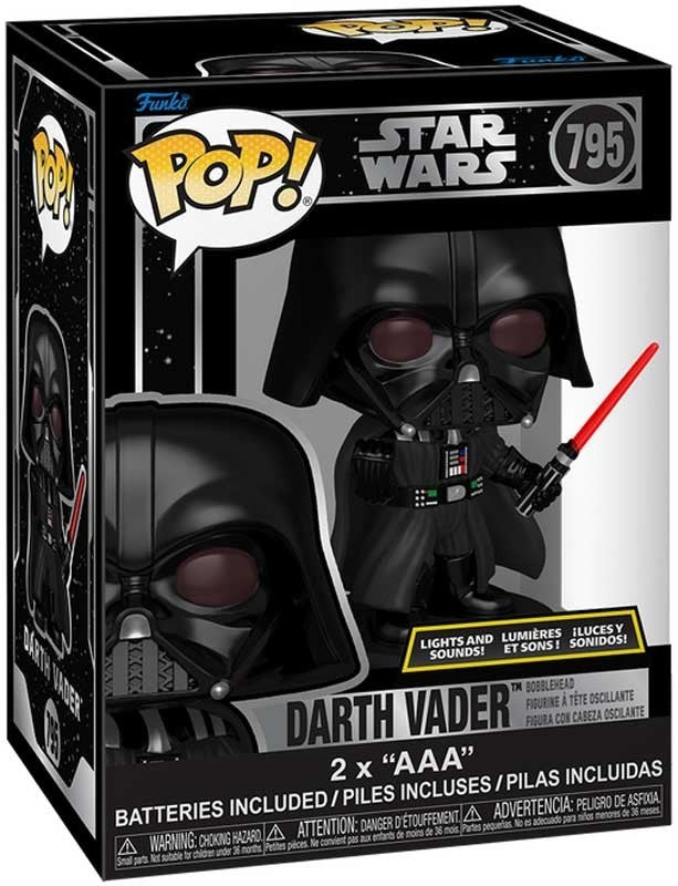 **BRAND NEW**   Star Wars - Darth Vader [Lights & Sounds] #795 Funko Pop!