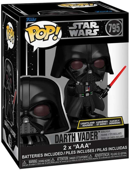 **BRAND NEW**   Star Wars - Darth Vader [Lights & Sounds] #795 Funko Pop!