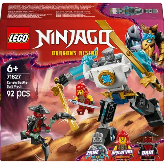 LEGO® LEGO® NINJAGO Zane’s Battle Suit Mech Ninja Toy Set 71827
