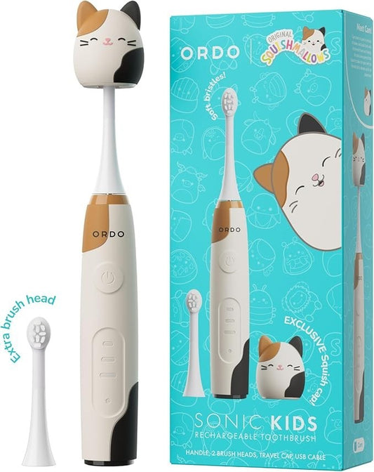 Ordo Sonic Kids Rechargeable Toothbrush Squishmallows Cam Fun Design