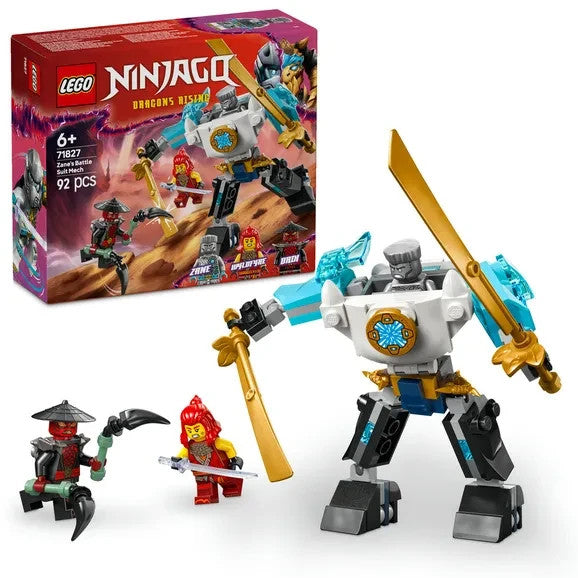 LEGO® LEGO® NINJAGO Zane’s Battle Suit Mech Ninja Toy Set 71827