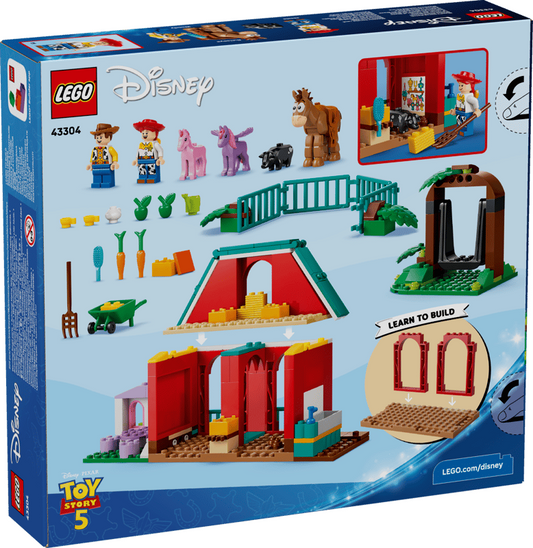 LEGO® Disney Pixar Toy Story 5 – Blaze’s Horse Ranch 43304 – 209 Pieces