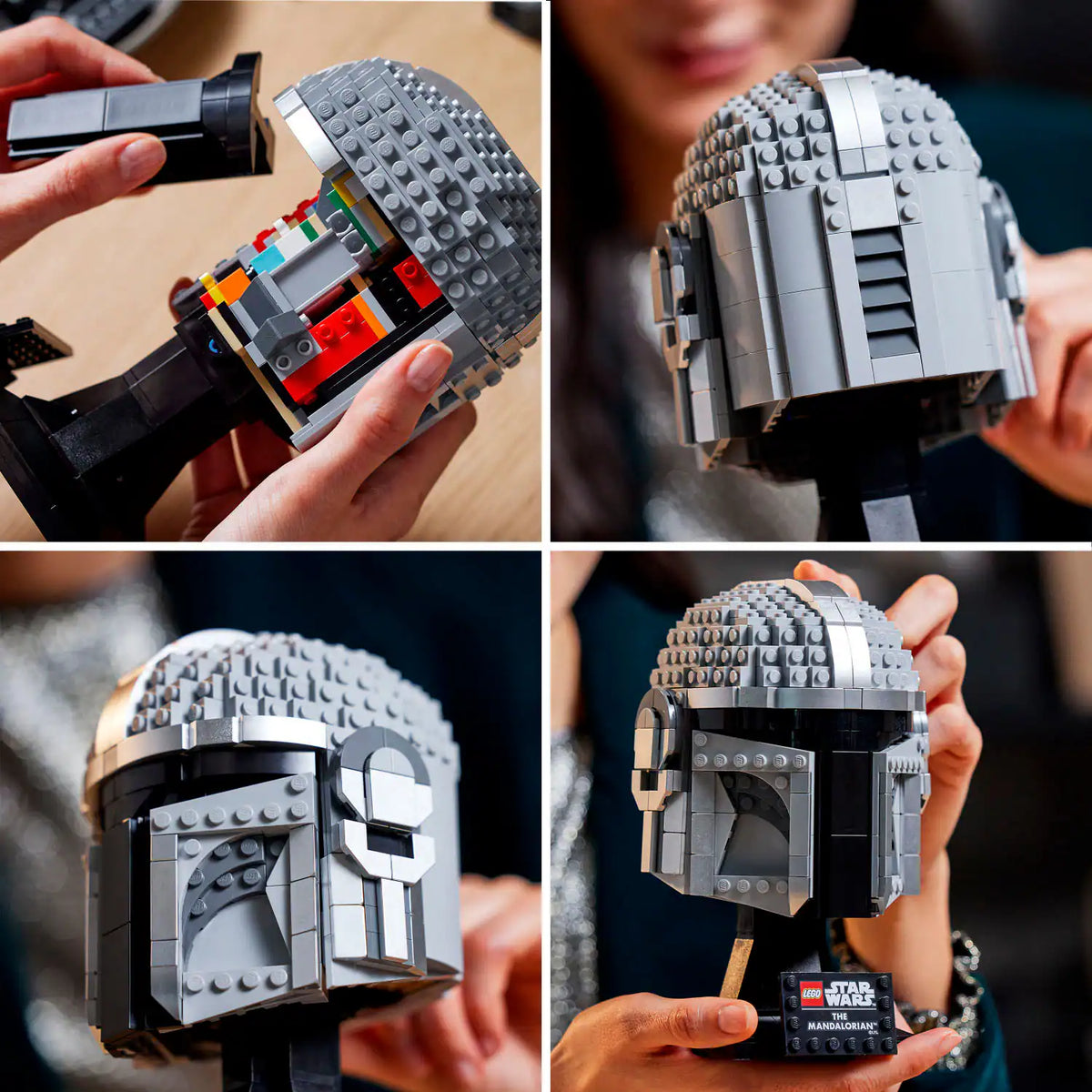 LEGO Star Wars The Mandalorian Helmet 75328 – 584 Pieces – 18+ – Brand New