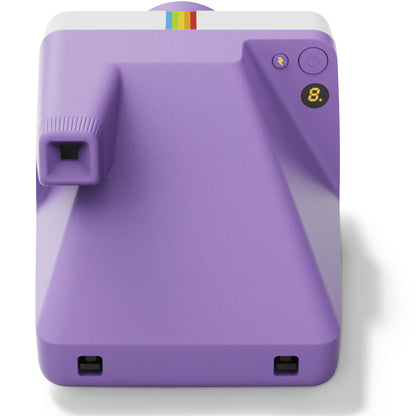 Polaroid Now Gen 3 Instant Camera Purple + Colour i-Type Film – 8 Photos